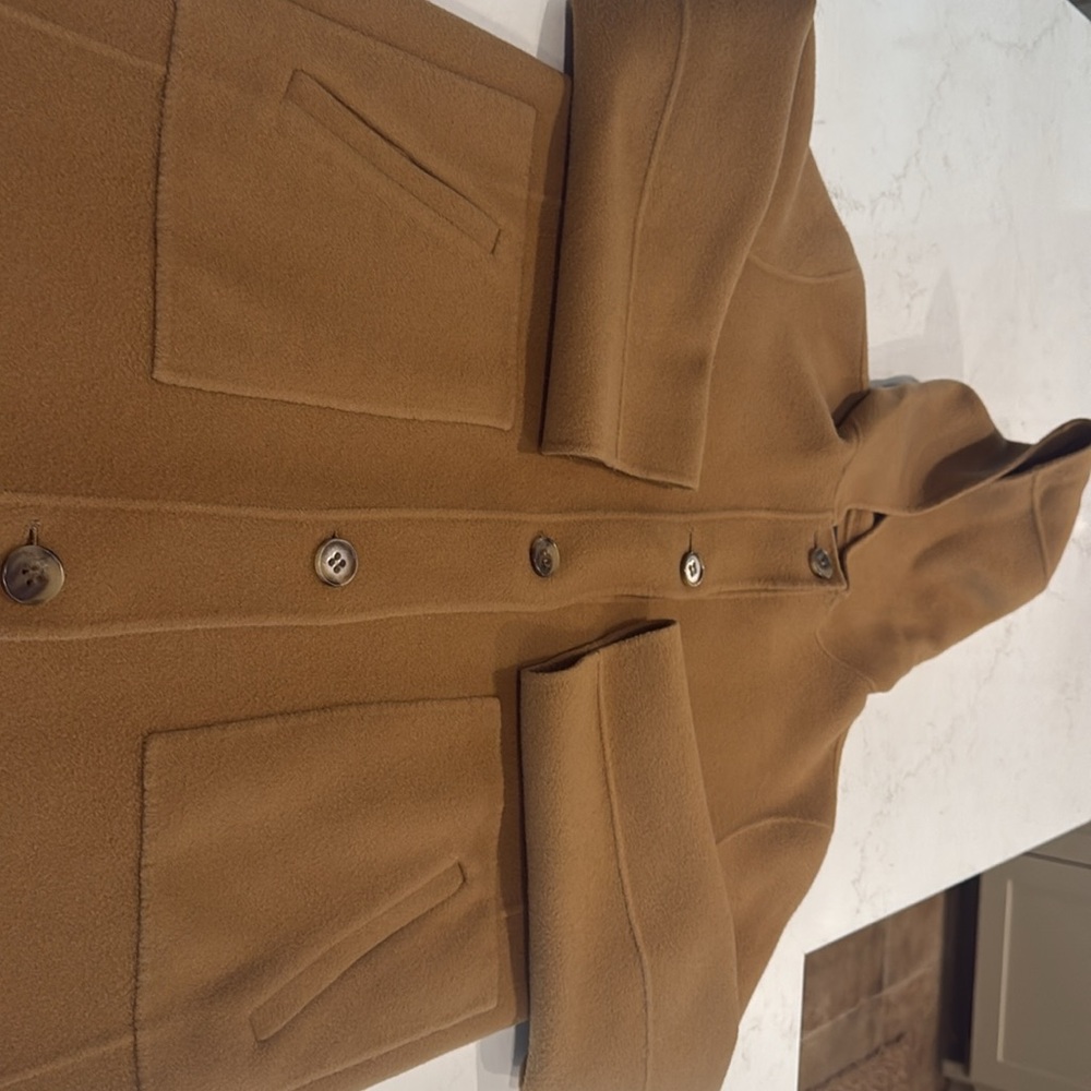 Theory cashmere blend coat. Medium. Barely worn. - Picture 3 of 15